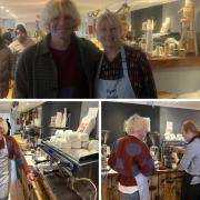 The Charlatans' Tim Burgess showed his support for a Liverpool homeless charity by taking shift at its coffee shop