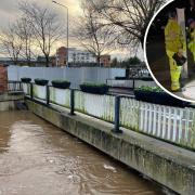 New flood defences in Northwich have been praised
