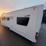 A caravan stolen in Cheshire has been found in Kent