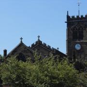 St Michael and All Angels, Middlewich's parish church, is to turn blue for World Parkinson's Day