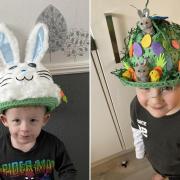 Jacob Hulse and Thierry Withnell made cracking Easter bonnets last year