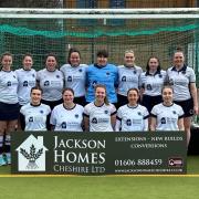 Winnington Park Hockey Club women's firsts, who have now won back-to-back promotions