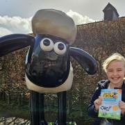 Jenny Kozyra has reviewed Shaun the Sheep: Find the Flock at Tatton Park after visiting with her daughters Robyn (pictured) and Megan