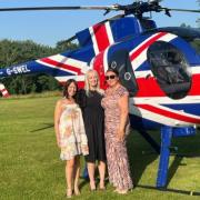 Left to right: Claire Thomas, Jill Martland, and Laura Measures