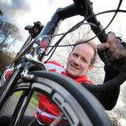 Phil Scott is encouraging cyclists to go the distance for 2nd Wharton Scouts.