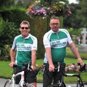 Rod Clansey and Chris Shaw raised £2,000 and learned a lot on their three-day 300-mile ride through France.