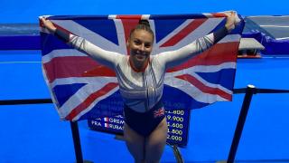 Cheshire Gymnastics member Alisha Evanson