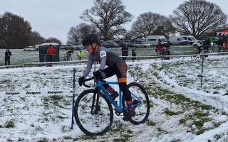 Tommy and Jack Bowman at the North of England Cyclocross Championships