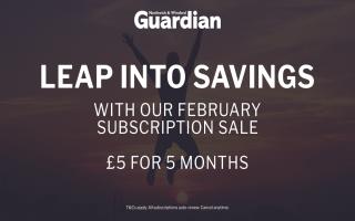 Guardian readers can subscribe for just £5 for five months in this flash sale