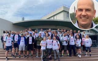 A team of cyclists will ride 50 miles in memory of Dave Holman
