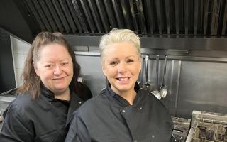 The Bowling Green's top chefs Janette Ellis (left) and Gina Chatton