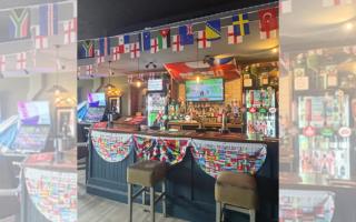 The Turnpike Inn is getting into the World Cup spirit