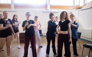 Rehearsals are underway for SIX: Teen Edition