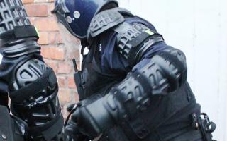 A suspected dealer has been arrested following a police raid in Northwich