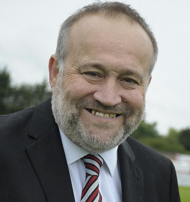 Witton Albion chairman Mark Harris