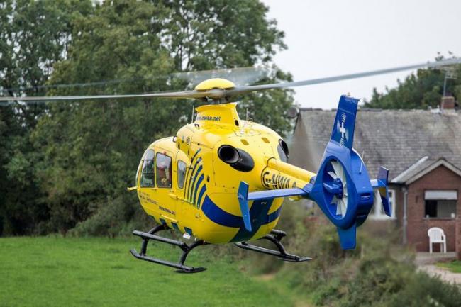 King Street closed as woman is taken in air ambulance after crash